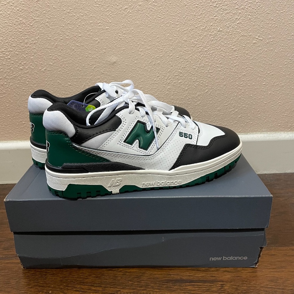 NEW BLANCE 550 BLACK / GREEN